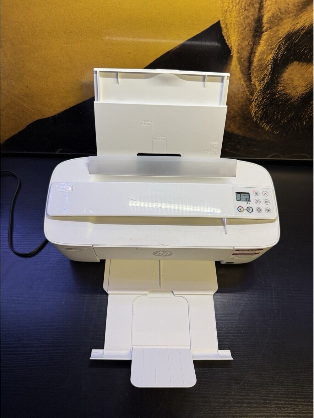 HP DeskJet 3700 All-in-One Wireless Color Inkjet Printer White J9V91A SDGOB-1621